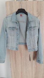 Leuk licht h & m  jeans jasje mt 42, Blauw, Maat 42/44 (L), Ophalen of Verzenden, Zo goed als nieuw