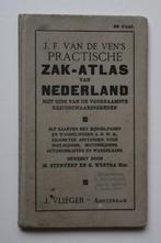 Zak-Atlas Nederland J. Vlieger J.F. v/d Ven Litho 1932 BK37, Boeken, Nederland, Gelezen, 1800 tot 2000, Verzenden