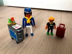 Playmobil stewardess met trolley, Ophalen, Zo goed als nieuw