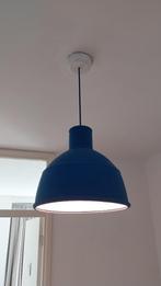 Muuto Unfold hanglamp Ø32.5 Blauw, Huis en Inrichting, Lampen | Hanglampen, Minder dan 50 cm, Overige materialen, Design, Gebruikt