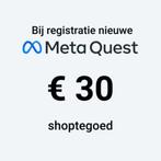 Gratis €30 shop tegoed bij registratie nieuwe Meta Quest, Spelcomputers en Games, Virtual Reality, Nieuw, Ophalen, Overige platformen