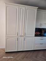 Complete Keuken met Vaatwasser en Apothekerskast, Huis en Inrichting, Keuken | Complete keukens, Gebruikt, Wit, Hoekkeuken, Graniet of Steen