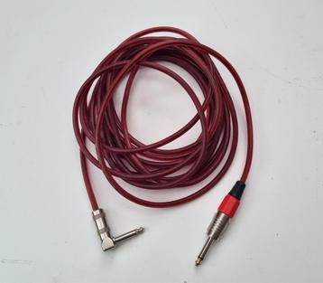 Degelijke Gitaarkabel / jack kabel - 6 Meter  beschikbaar voor biedingen