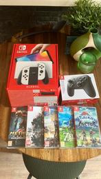 Complete Nintendo Switch OLED set | Pro Controller + Games, Spelcomputers en Games, Spelcomputers | Nintendo Switch, Switch OLED