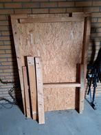 Gratis, rest hout en spaanplaat, Ophalen, Gebruikt, Minder dan 25 mm, Plank