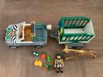 Dierentransport met aanhanger compleet set 4855, Kinderen en Baby's, Speelgoed | Playmobil, Ophalen of Verzenden, Zo goed als nieuw