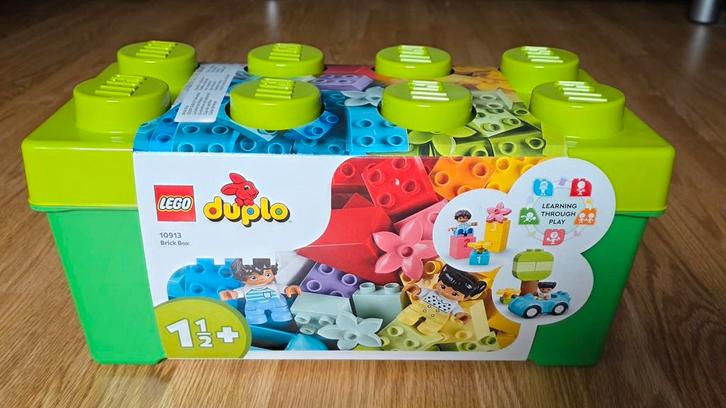 LEGO, DUPLO startset, Opbergdoos + 65 stenen, #10913, Kinderen en Baby's, Speelgoed | Duplo en Lego, Nieuw, Duplo, Ophalen of Verzenden