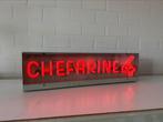 Oude chefarine 4 reclame neon lamp licbtbak geen emaille, Ophalen, Gebruikt, Lichtbak of (neon) lamp