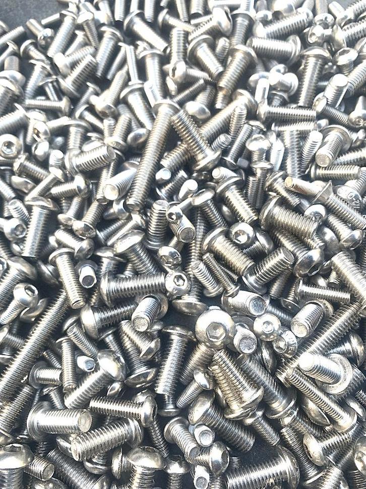 Nieuwe rvs bolkop bouten M5 M6 M8, Caravans en Kamperen, Camper-accessoires, Nieuw, Ophalen of Verzenden