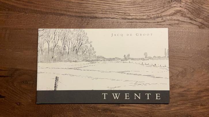 Jacq de Groot, Twente, pentekeningen, Boeken, Kunst en Cultuur | Beeldend, Zo goed als nieuw, Schilder- en Tekenkunst, Ophalen of Verzenden