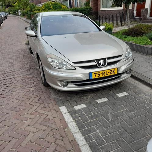 Peugeot 607 3.0 V6 24V AUT 2005 Grijs, Auto's, Peugeot, Particulier, ABS, Airbags, Airconditioning, Boordcomputer, Centrale vergrendeling