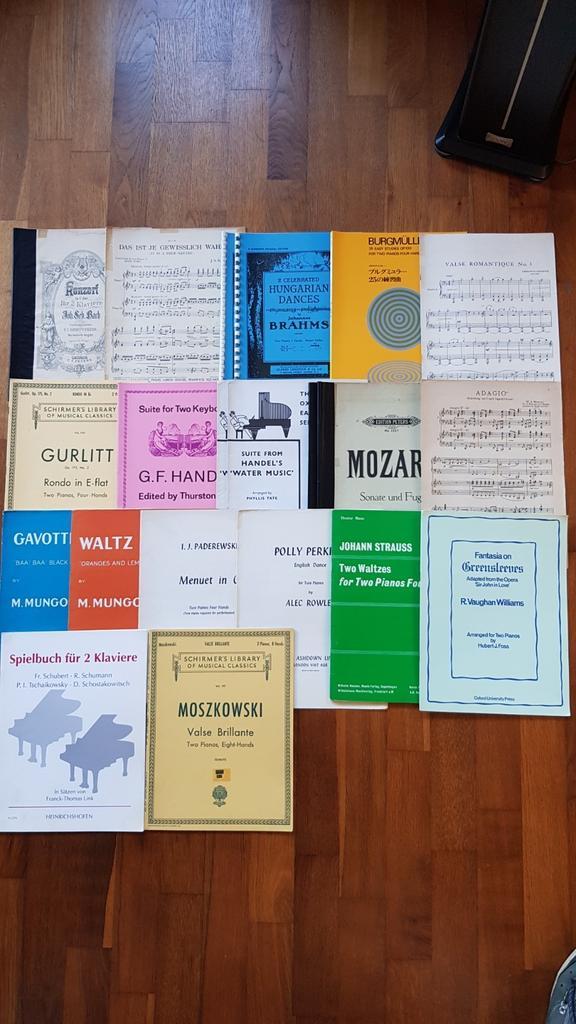 JS BACH t/m Schostakowitsch/Tschaikowsky.PIANO. 14 componist, Muziek en Instrumenten, Bladmuziek, Gebruikt, Artiest of Componist