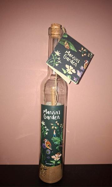 Marvin's Garden Fles - Miniatuurtuin beschikbaar voor biedingen
