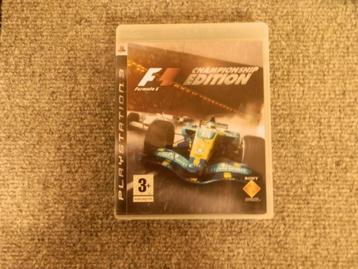 Ps3 spel F1 formula 1 championship edition beschikbaar voor biedingen