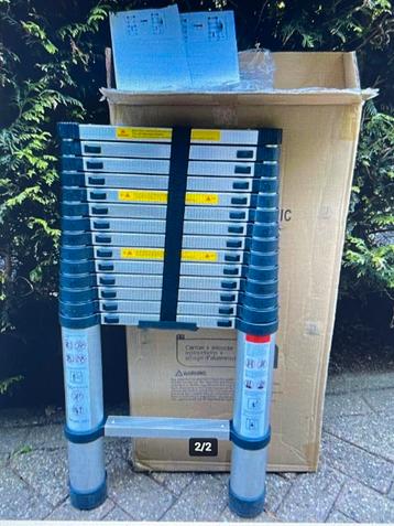 ** NIEUW ** TELESCOPISCHE LADDER 4,40 m. ** beschikbaar voor biedingen
