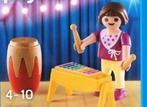 Playmobil 6808 - meisje met xylofoon en drum, Ophalen of Verzenden, Zo goed als nieuw, Complete set