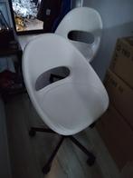 2 Ikea bureaustoelen - gratis af te halen!, Huis en Inrichting, Stoelen, Ophalen, Gebruikt, Twee, Wit