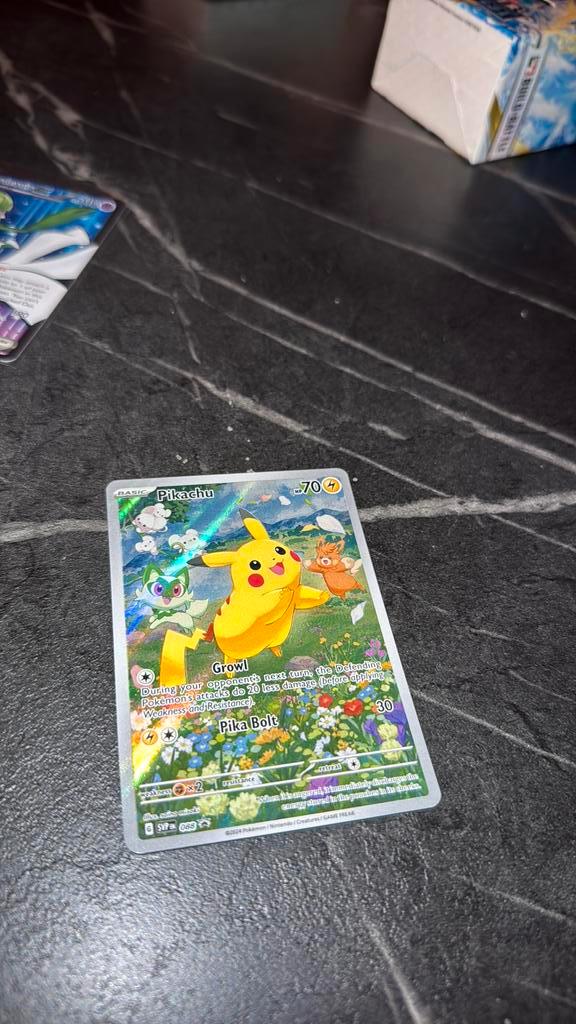 Pikachu 088 Promo in Mint Conditie!, Hobby en Vrije tijd, Verzamelkaartspellen | Pokémon, Zo goed als nieuw, Ophalen of Verzenden