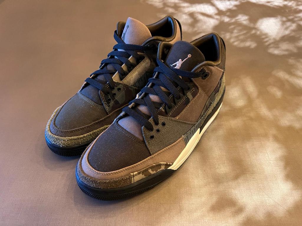 Nike Air Jordan 3 Patchwork Maat 43 - ZO GOED ALS NIEUW, Kleding | Heren, Schoenen, Overige kleuren, Ophalen of Verzenden, Sneakers of Gympen