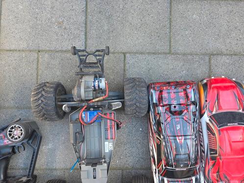 Traxxas Rustler RC Auto's, Hobby en Vrije tijd, Modelbouw | Radiografisch | Auto's, Gebruikt, Auto offroad, Elektro, Schaal 1:10