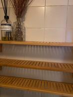 Houten plankjes badkamer/toilet, Ophalen of Verzenden, Zo goed als nieuw