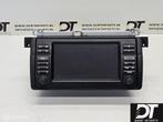 Navigatiedisplay 16:9 CD speler BMW 3-serie E46 65526934410, Gebruikt, Ophalen of Verzenden, BMW, BMW