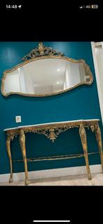 Barok sidetable met spiegel, Ophalen