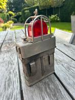 Mijnwerkerslamp gebruikt op kolenwagen, Antiek en Kunst, Ophalen of Verzenden