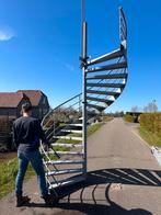 Gegalvaniseerde wenteltrap bordestrap steektrap trappen 2, Doe-het-zelf en Verbouw, Ophalen of Verzenden, 2 tot 4 meter