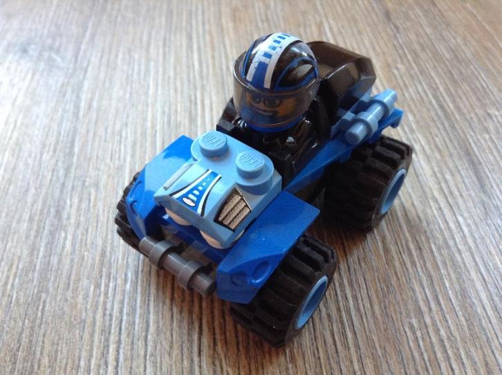 Lego Racers 8358 Off-roader Bike, Kinderen en Baby's, Speelgoed | Duplo en Lego, Gebruikt, Lego, Complete set, Ophalen of Verzenden