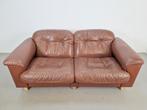 Vintage De Sede DS101 twee zitbank buffel leer 1970 Swiss, Ophalen, Metaal, N, De Sede