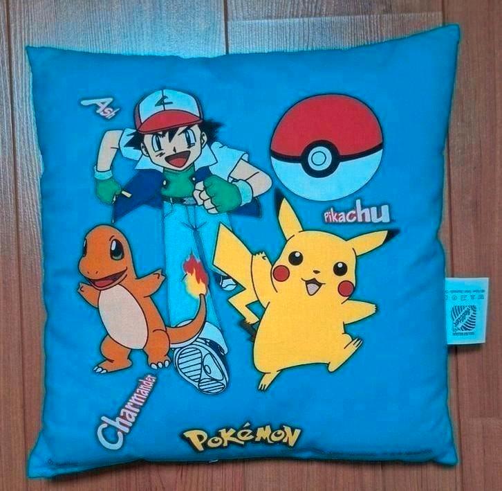 Zeldzaam Pokémon Kussen 1999 Official Nintendo Vintage, Huis en Inrichting, Woonaccessoires | Kussens, Zo goed als nieuw, Overige kleuren