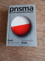 Prisma miniwoordenboek Pools, Boeken, Woordenboeken, Gelezen, Ophalen of Verzenden, Nederlands