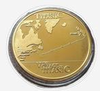 Titanic Herdenkingsmunt - Goudkleurig in Doos, Ophalen of Verzenden, Nieuw
