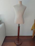 Antieke Paspop met Houten Voet, Hobby en Vrije tijd, Naaien en Fournituren, Ophalen, Gebruikt, Paspop