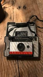 Polaroid Land Camera automatic 104 met lederen Koffer, Gebruikt, Ophalen of Verzenden