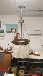 Oorspronkelijk petroleumhanglamp, elektrisch omgebouwd, Ophalen, Gebruikt, Klassiek, Metaal
