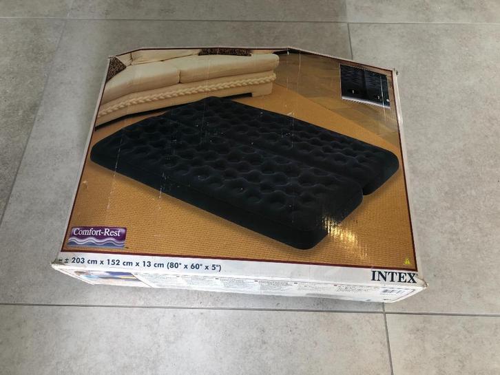 Luchtbed 205x152x13, Caravans en Kamperen, Luchtbedden, Gebruikt, 2-persoons, Ophalen of Verzenden
