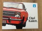 Opel Kadett brochure 1971 autofolder Coupe Rallye, Boeken, Auto's | Folders en Tijdschriften, Ophalen of Verzenden, Gelezen, Opel