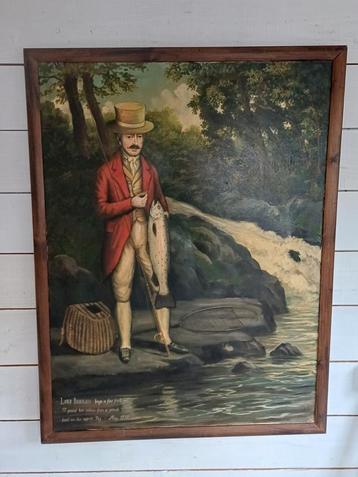 Antiek Schilderij Lord Beaulieu, 1872 beschikbaar voor biedingen