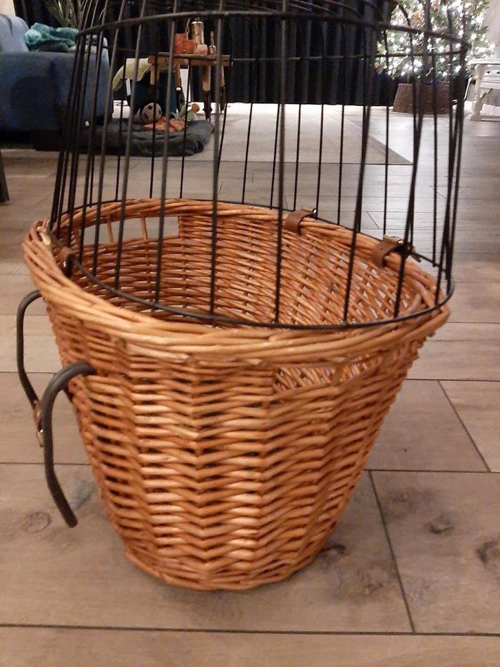 Hondenfietsmand voor of achter, Fietsen en Brommers, Fietsaccessoires | Fietsmanden, Gebruikt, Fietsmand, Stuurbevestiging, Ophalen