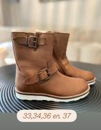Nieuwe jongenslaarzen/ boots echt leer mt 34, Nieuw, Ophalen of Verzenden, Laarzen, Sub55