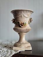 Brocante vintage rozen vaas, Ophalen of Verzenden