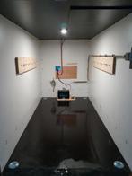 Mooie gesloten aanhanger met zonnepaneel!, Ophalen, Zo goed als nieuw