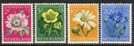Nederland NVPH nrs. 583 - 587, Zomerzegels 1952, Postzegels en Munten, Verzenden, Na 1940, Postfris
