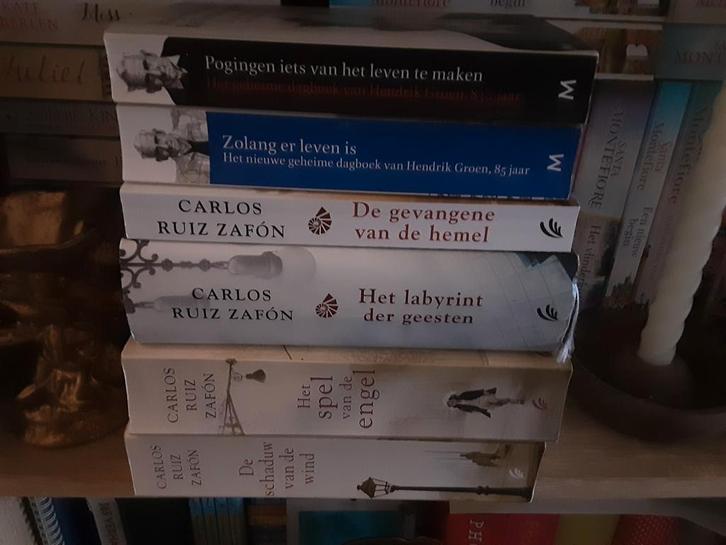 Carlos ruiz zafon en hendrik groen, Boeken, Literatuur, Zo goed als nieuw, Ophalen of Verzenden