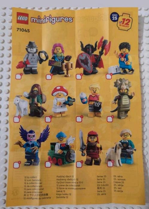 Lego CMF serie 25 compleet nieuw, Lego minifigures, Kinderen en Baby's, Speelgoed | Duplo en Lego, Nieuw, Lego, Complete set, Ophalen of Verzenden