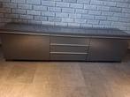 IKEA BESTÅ BURS TV-meubel - Hoogglans Grijs, Huis en Inrichting, Ophalen, Gebruikt, 150 tot 200 cm, Minder dan 100 cm