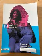 Engels B1 Leerwerkboek Deel B - Taalblokken Malmberg, Boeken, Ophalen of Verzenden, Zo goed als nieuw, VMBO, Engels
