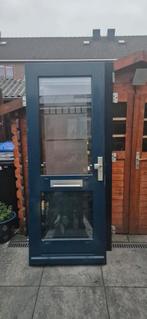 Voordeur, Doe-het-zelf en Verbouw, Ophalen, Gebruikt, 200 tot 215 cm, Glas